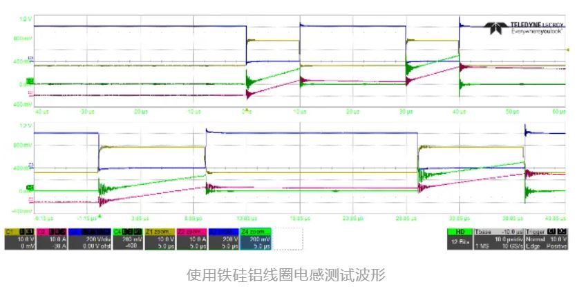 1722928456129240.jpg 使用铁硅铝线圈电感测试波形.JPG