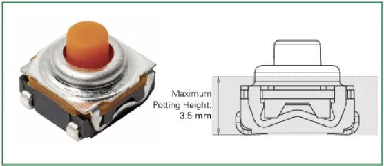 图3 使用延伸式防护框的KSC PF系列轻触开关.png