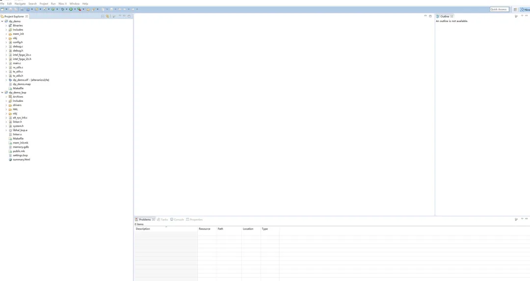 图5 工程导入完成后的 Eclipse 工程列表视图.png