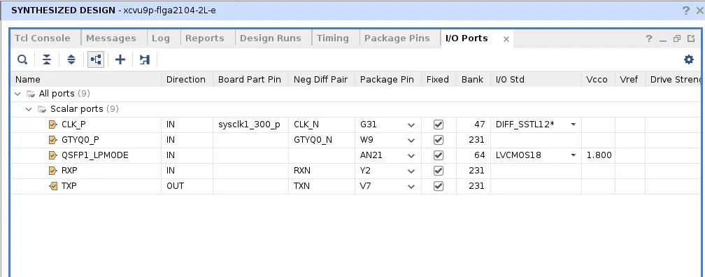 图 5：VCU118 的 IO 端口.png