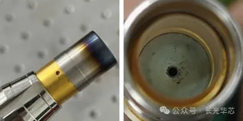 1773731267335179.png 图 2. 金属表面反射光造成的输出光纤损伤.png